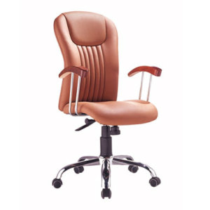 Wholesale geniun leather swivel chair with