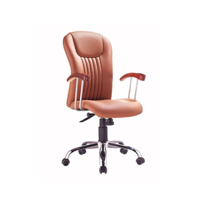 Wholesale geniun leather swivel chair with