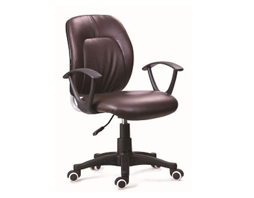 Wholesale leather swivel chair with armrests(YF-051)
