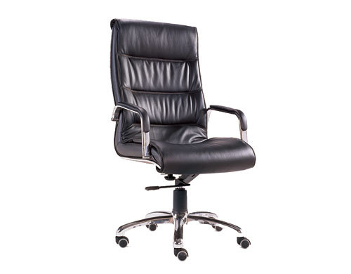 Wholesale Leather Swivel Chair With Armrests and Aluminum alloy Frame(YF-206A)