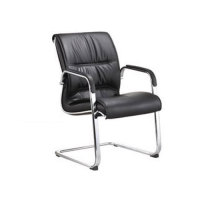 Wholesale Leather Swivel Chair With Armrests and Aluminum alloy Frame(YF-206A)