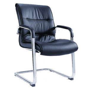 Yingfung Visitor Chair with PU Leather and Chrome Base (YF-2021)