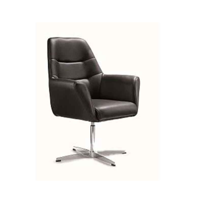 Leather Swivel Guest Chair for Reception Area Use (YF-2311)