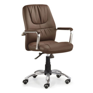 Wholesale Mid-Back Office Chair With PU Wheel And Chrome Base(YF-3065-2)
