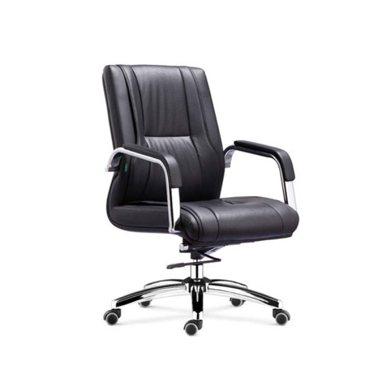Wholesale office task chair with chrome base and chrome armrest(YF-8512)