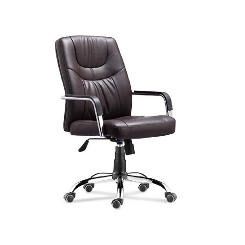 Wholesale Office task chair with PU wheel, chrome base, chrome armrest(YF-8516)