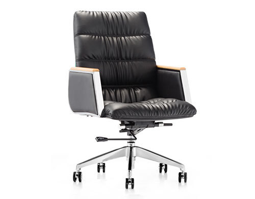 Wholesale executive middle back PU leather swivel office chair(YF-8536)
