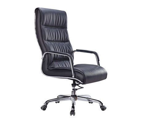 Wholesale PU Executive Chair with PU armrests and chrome alloy frame(YF-9206)