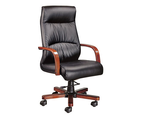 Wholesale PU executive chair with central-positioned mechanism(YF-9282)