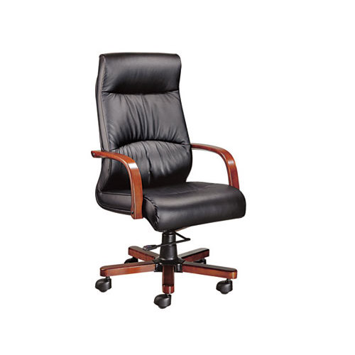 Wholesale PU executive chair with central-positioned mechanism(YF-9282)
