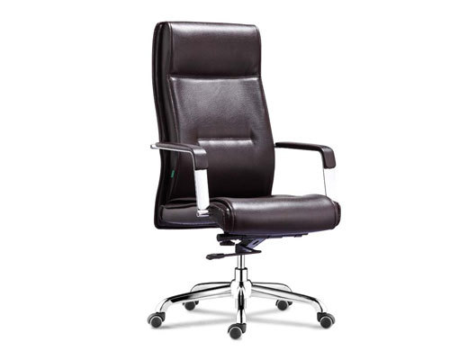 Wholesale leather swivel office chair with PP armrests(YF-9355)