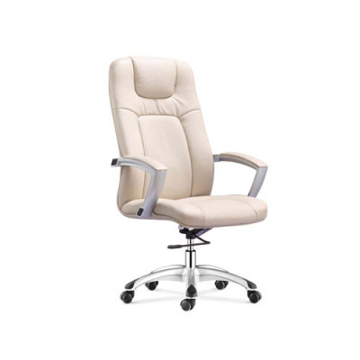 Wholesale Leather Office Chair With PP Armrests And Aluminum Base(YF-9366)