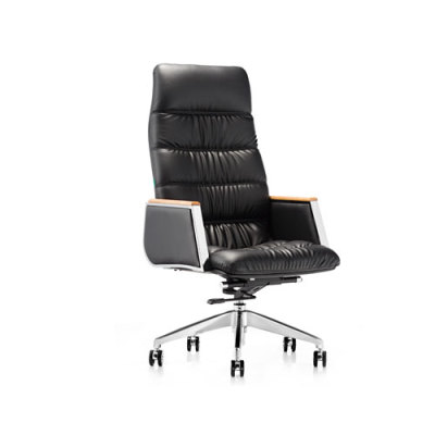 Wholesale High back leather swivel Executive chair(YF-9536)