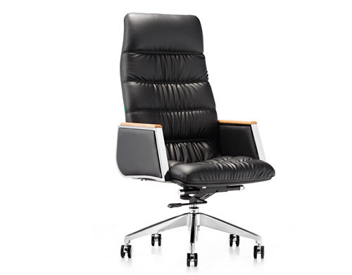 Wholesale High back leather swivel Executive chair(YF-9536)