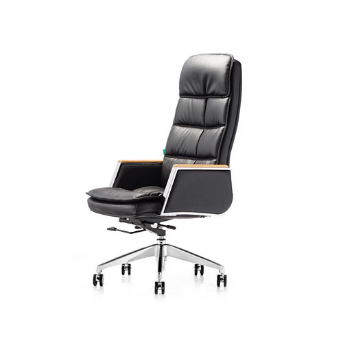 Wholesale Comfortable High Back Geniun Leather Office Executive Chair