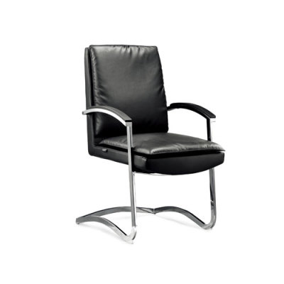 Wholesale PU or Leather Office Conference Chair with Chrome Metal Frame(YF-2640)
