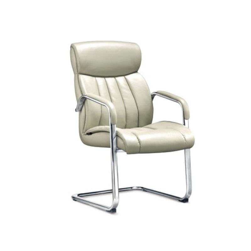 Wholesale High Back Office Visitor Chair,Nylon Armrest,Chrome Base(YF-2643)