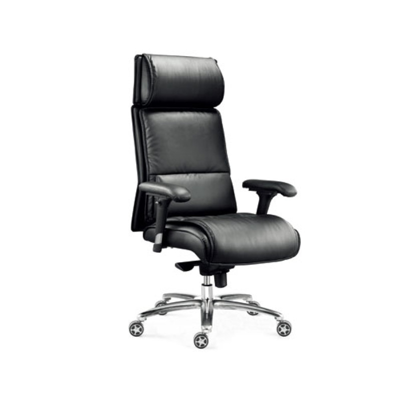 Wholesale Double colored geniun leather swiel chair leather furniture(YF-9630)