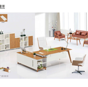 Wholesale excutive office desk with side cabinet(YF-3020)