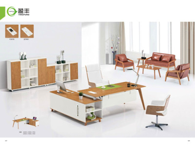 Wholesale excutive office desk with side cabinet(YF-3020)
