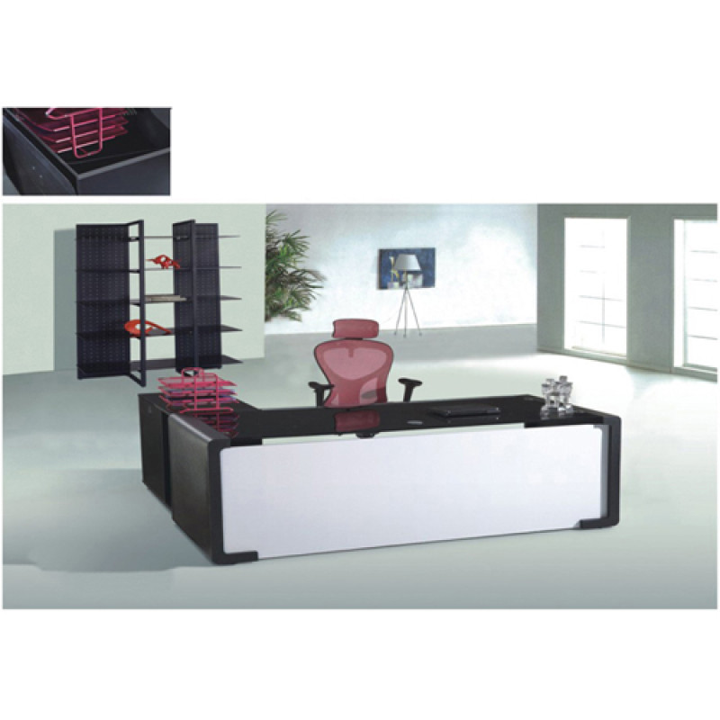 Wholesale modern minimalist excutive desk with side cabinets(YF-23063)