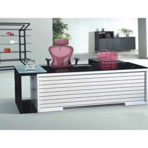 Wholesale modern minimalist excutive desk with side cabinets(YF-23070)