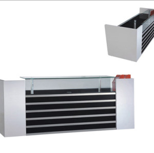 Wholesale high-quality modern office receptionist desk, color and size can be customized