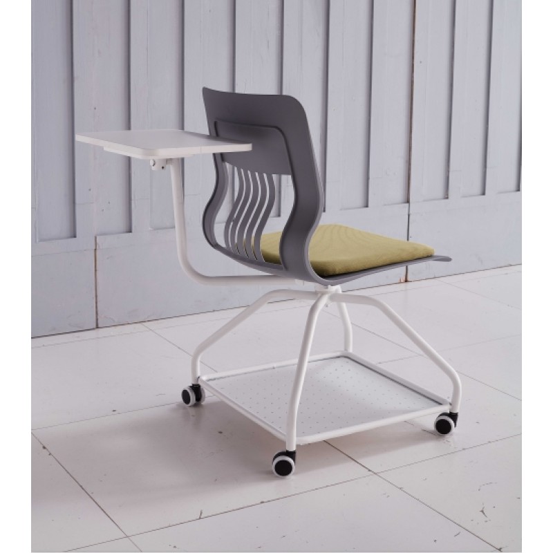 Modern Office Training Chair & Training Room Chair & Training Chair with Castor and Writing Board