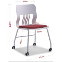 China Office Chair Supplier & Modern Office Training Chair & Stackable Training Chair with Cushion(YF-LY-K0(S))