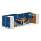 Modern Design Modular Office Furniture Private Workstation with File Cabinet and Office Screen