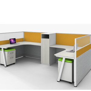 Modern Office Workstation Desk With Multi-size and Color Customized