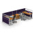 Modern Office Workstation Desks with Office Screen and Cabinets(YF-JM(60)-JM+P-1201)