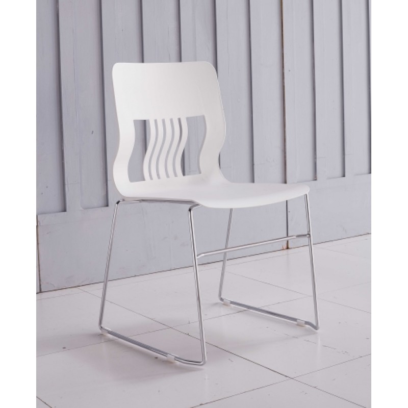 Modern Design Study Chair with Writing Tablet and Castors (YF-01003)-(YF-01008)