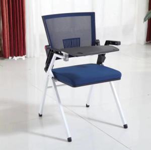 YingFung Folding Chair with talent design, with armrest and writing board(YF-K1-D)