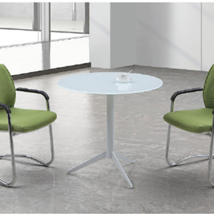 Yingfung Tea Table with powder coating and 8mm tempered glass Metal(YF-17003T)