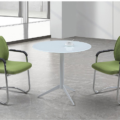 Yingfung Tea Table with powder coating and 8mm tempered glass Metal(YF-17003T)