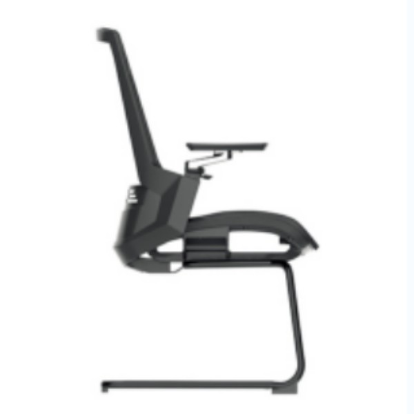 Y&F Mid-Back Office Conference Chair with Lumbar Support, 4D Aluminum Alloy Armrest.(YF-D33)