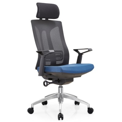 Y&F High Back Mesh Executive Chair with alumnium base and nylon height adjustable armrest (YF-A30-2)