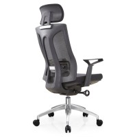 Y&F High Back Mesh Executive Chair with alumnium base and nylon height adjustable armrest (YF-A30-2)