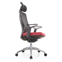 Y&F High Back Mesh Executive Chair with alumnium base and nylon height adjustable armrest (YF-A30-2)