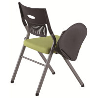 Modern Office Foldable Training Chair, Aluminum Tablet With PP, Without Armrest (LY-K0-D)