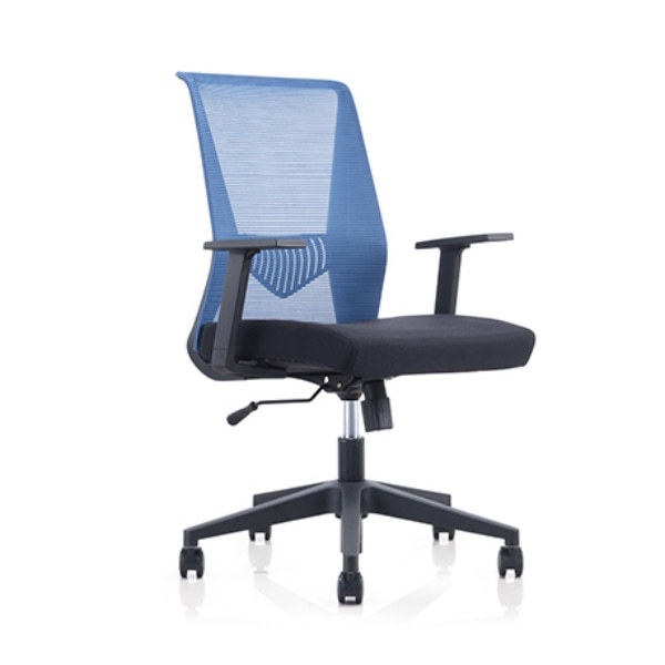 Mid Back Mesh Office Swivel Chair with PP Armrest and Nylon Base (YF-6630B-119)
