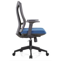Middle Back Office Mesh Task Chair with Nylon Base and PP Armrest(YF-B30-1)