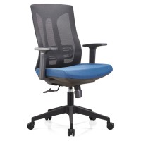 Middle Back Office Mesh Task Chair with Nylon Base and PP Armrest(YF-B30-1)