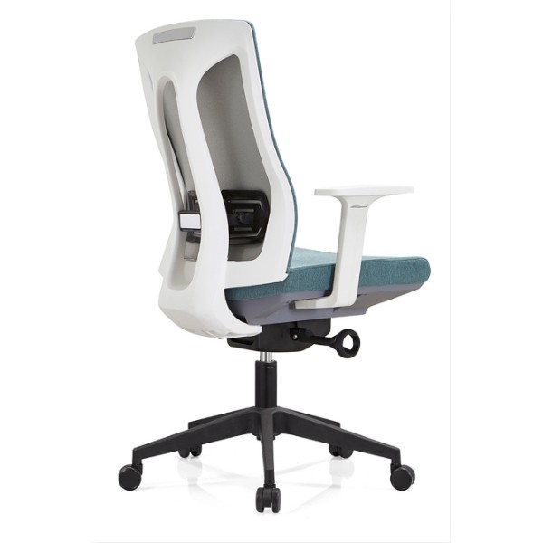 Middle Back Office Task Chair with Aluminum Base and PP Armrest(YF-B30)