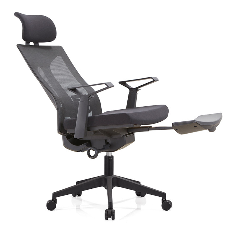 Mesh Reclining Office Ergonomics Executive Chair,with alumnium base and pedal,adjustable armrest and headrest(YF-A39)