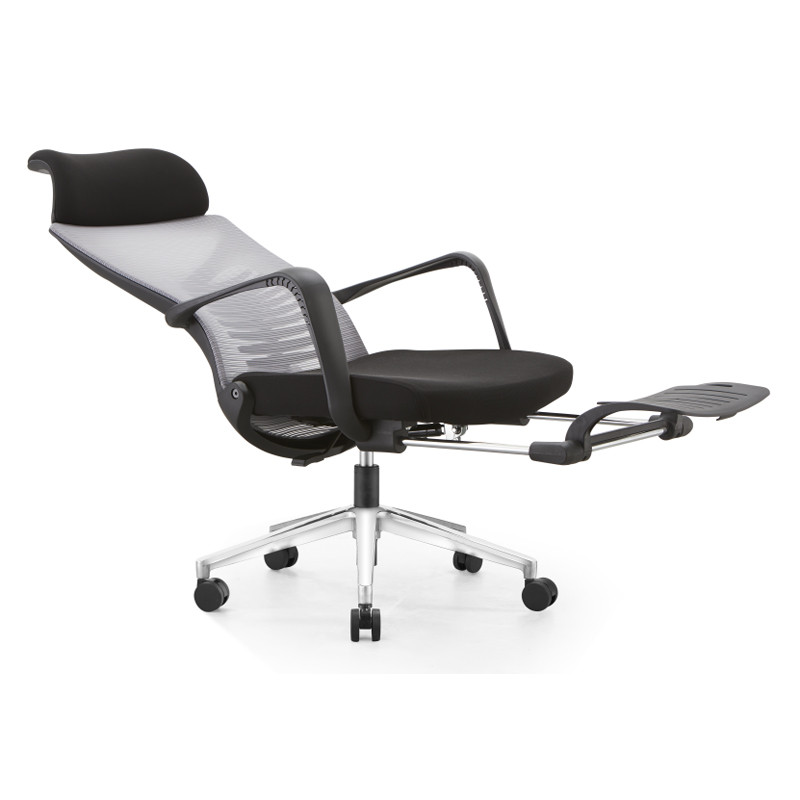 YF-A61 Ergonomic Design Home Office Reclining Mesh Computer Chair with Foot Rotation