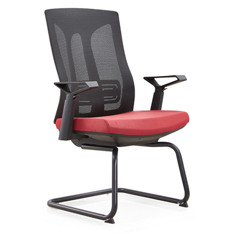 Middle Back Office meeting mesh Chair with Lumbar Support,Nylon Armrest(YF-D30-2)