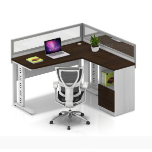 Wholesale modern modular 2 people office desk cubicles workstation small office partition(YF-YM203B)