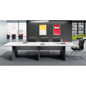 Modern Design Meeting table,made of melamine board and particle board (H1-H0136)
